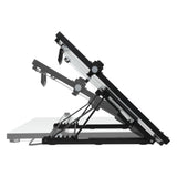 Acurit PXB 23” x 31” Drawing Board for Artists and Designers - Portable Workspace for Drawing, Sketching, Drafting, Painting - Multi-Angled Laminated Surface with Ruler and Parallel Motion Bar Acurit