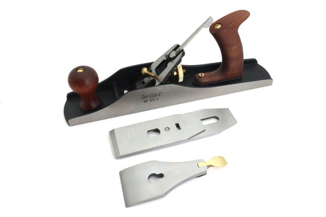 Taytools #5 Premium Bedrock Style Flattop Jack Plane Bench Plane - 14" Sole, 2" Wide Blade Cryo O1 Steel Taytools