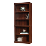 Realspace® 72"H 5-Shelf Bookcase, Mulled Cherry Realspace