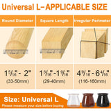 24 Pcs Chair Leg Floor Protectors for Hardwood Floors Silicone Covers to Protect Wood Tile Floors Felt Pads Furniture Leg Caps Non Slip Reduce Noise (Fit:1.3"-2") VIUME
