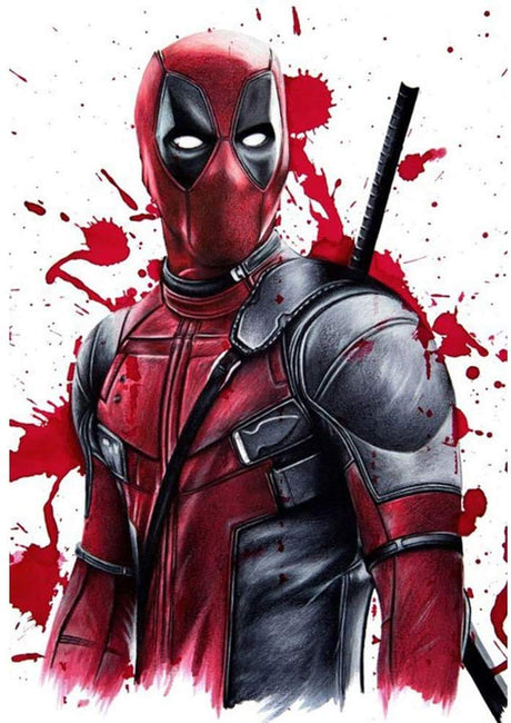 5D DIY Diamond Painting Kits, Full Drill Round Rhinestone Paint with Diamonds Cross Stitch Art HUANNY