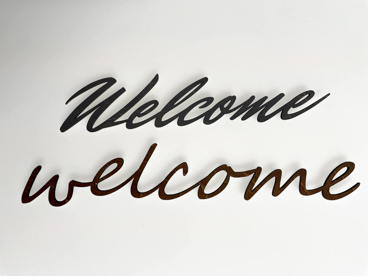 Custom Wood Word Sign - laser cut Generic