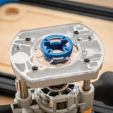 Juice Groove Router Jig for Cutting Board Up to 18” x 18” - Adjustable Juice Groove Jig w/Corner Radius Guides - Versatile Variable Router Jig - Easy-to-Use Router Guide for Perfect Grooves ROCKLER