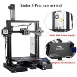 Official Creality Ender 3 Pro 3D Printer with Removable Build Surface Plate and Branded Power Supply, 3D Printers for DIY Home and School Printing Size 8.66x8.66x9.84 inch Comgrow