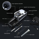 Laicengo Electric Cigarette Rolling Machine, Pre Roll Machine, Cones Rolling Machine, Automatic Tobaco Roller Maker, 3 in 1 for King/Regular Size Cigarettes 6.5 mm & 8 mm Tube and Pre Roll Cones Laicengo