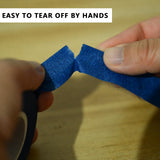 SWRT 2 Inch x 55 Yards x 12 Rolls (660 Total Yards) Premium Blue Painters Tape - Masking Tape, Paint Tape, Multi-Surface Blue Tape for Painting, No Residue, Easy Removal, Decorating, Trim, Crafts SWRT