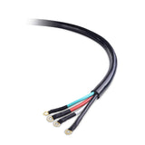 Cable Matters 4 Prong to 4 Wire Range Cord 10 ft, Heavy Duty 6/8 AWG, 50 Amp Cord, Compatible with Tesla Charger/EV Charger / J1772 Charger (NEMA 14-50P to 4-Wire) Cable Matters