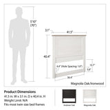 Ameriwood Home Hillview Twin Headboard, Ivory Oak Ameriwood Home