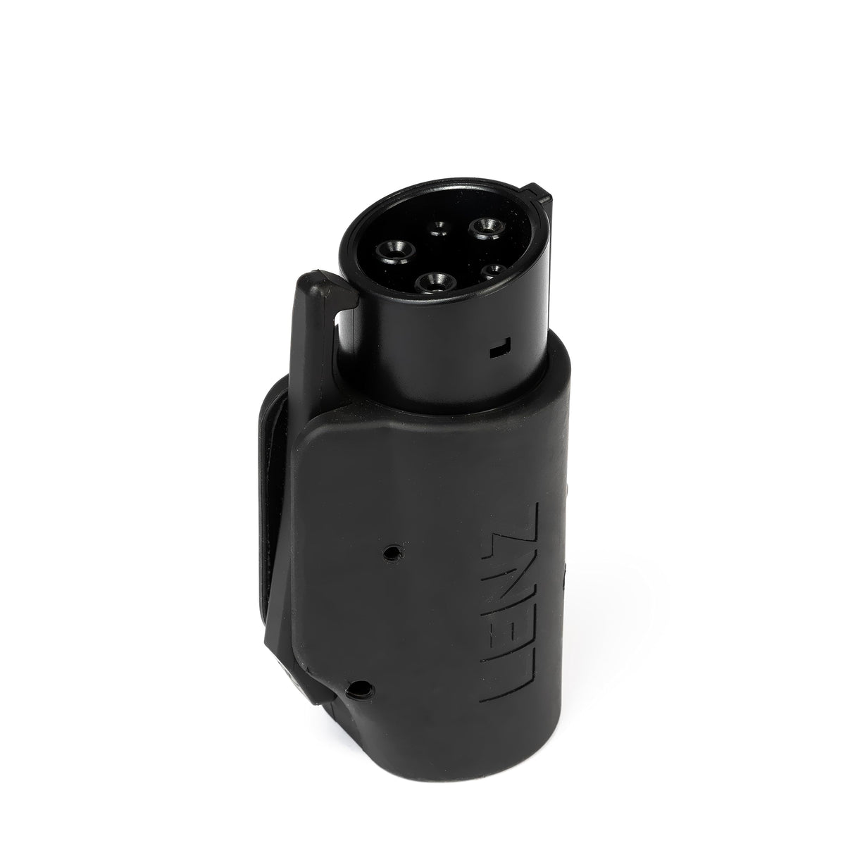 LENZ EV Charging Adapter for Tesla to J1772 (ONLY for J1772 EVs) Max 80 Amp, 240V, Ultra-Compact Design, Connect to Tesla Mobile Connectors and Destination Chargers (NOT Superchargers) LENZ