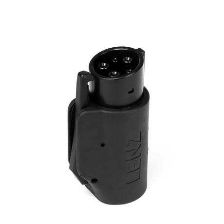 LENZ EV Charging Adapter for Tesla to J1772 (ONLY for J1772 EVs) Max 80 Amp, 240V, Ultra-Compact Design, Connect to Tesla Mobile Connectors and Destination Chargers (NOT Superchargers) LENZ