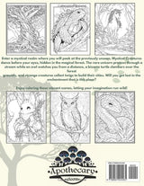 Mystical Forest Creatures Adult Coloring Book: Beautiful fantasy illustrations of mystical beings WoodArtSupply