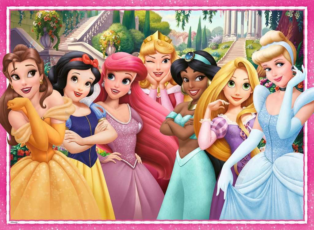 Ravensburger Disney Princess, XXL 100 Piece Jigsaw Puzzle - Merry Everything! Ravensburger