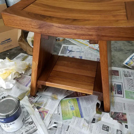 TotalBoat-409329 Danish Teak Sealer - Marine Grade Wood Sealer Oil for Boat Decks, Trim and Indoor & Outdoor Teak Furniture (Quart) TotalBoat