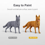 NextShapes Standard Pro 3D Printer Resin, Upgraded Strong & Tough UV Curing Resin, Non-Brittle High Precision 405nm Photopolymer Resin for LCD/DLP/MSLA 3D Printing (Blue Black, 1000g) NextShapes