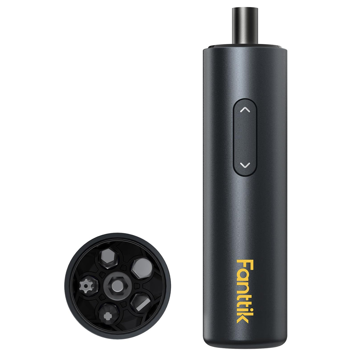 Fanttik NEX S1 Capsule 3.7V Cordless Screwdriver, Electric Screwdriver, Max 5 N.m, 320 RPM Motor, 5 Pcs Double-Ended Bits, Compact Design, LED Light, 1/4''Hex, Idea Tool for Furniture, Appliances Fanttik