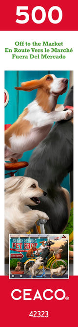 Ceaco - Off to The Market - 500 Piece Jigsaw Puzzle Ceaco