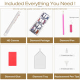 Sanjee Sunflower Diamond Art Painting Kits for Adults Beginner, American Flag 5D DIY Round Full Drill Gem Art Crafts for Home Wall Decor Gift, 12x16inch Sanjee