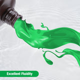 ELEGOO Water Washable 3D Printer Resin, 405nm Rapid UV Curing Standard Photopolymer Resin, Easy to Clean, High Precision 3D Water Wash Resin for LCD/MSLA/DLP 3D Printer Printing, Clear Green 1000G Deeplee