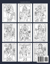 Baddie Zodiac Coloring Book: Cancer Edition: A soft, loyal, and luxurious coloring experience inspired by the Cancer zodiac — for the baddie who feels deeply and loves harder. Majosta