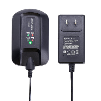 Elefly WA3742 Compatible with Worx 20V Battery Charger WA3732 Compatible with Worx 20V Lithium Battery WA3525 WA3520 WA3575 WA3578