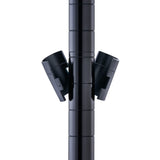 60" x 24" x 72" Black 5-Tier Wire Shelving NSF 3000 LBS Max Capacity Heavy Duty Steel Storage Rack for Restaurant, Warehouse, Commercial, Industrial, Stimulate Living