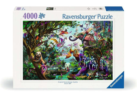 Ravensburger Tropical Dragons 4000 Piece Jigsaw Puzzle for Adults - 12000812 - Handcrafted Tooling, Made in Germany, Every Piece Fits Together Perfectly Ravensburger