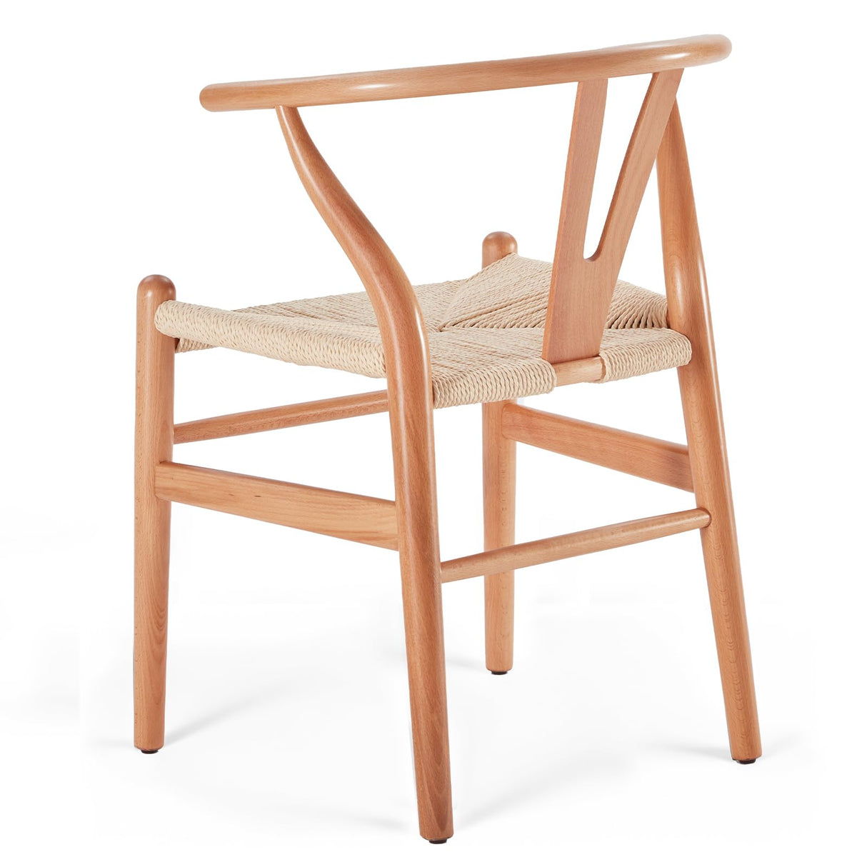 STARY Wood Wishbone Dining Room Chairs Mid Century Modern Wooden for Your Beach House, Fully Assembled STARY