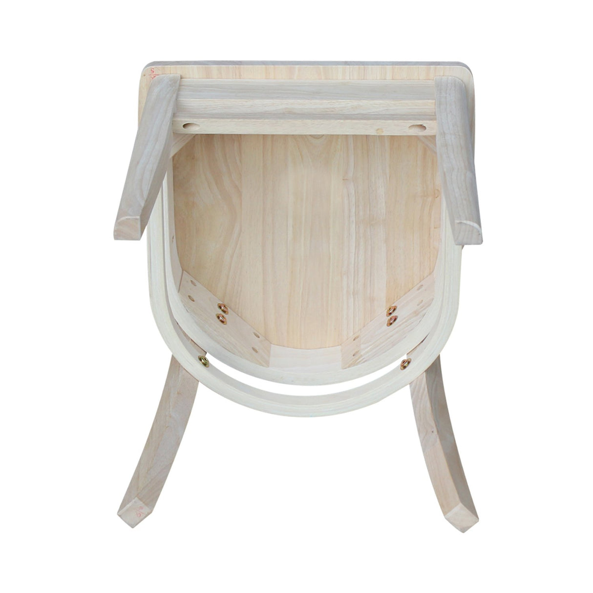 International Concepts Emily Side Chair, Unfinished IC International Concepts