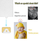 50 Pcs Sublimation Car Air Freshener Blanks, Car Hanging Accessories, Diy Car Accessories Crafts White Sheets with Elastic Strings Ubenic