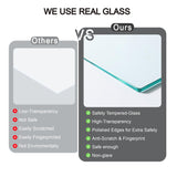 Hongkee 13x39 Puzzle Frame 2 Packs, Real Glass and Black Wood Frame, Display Panoramic 13 x 39 Picture Frames - Horizontal or Vertical Wall Mounting Hongkee