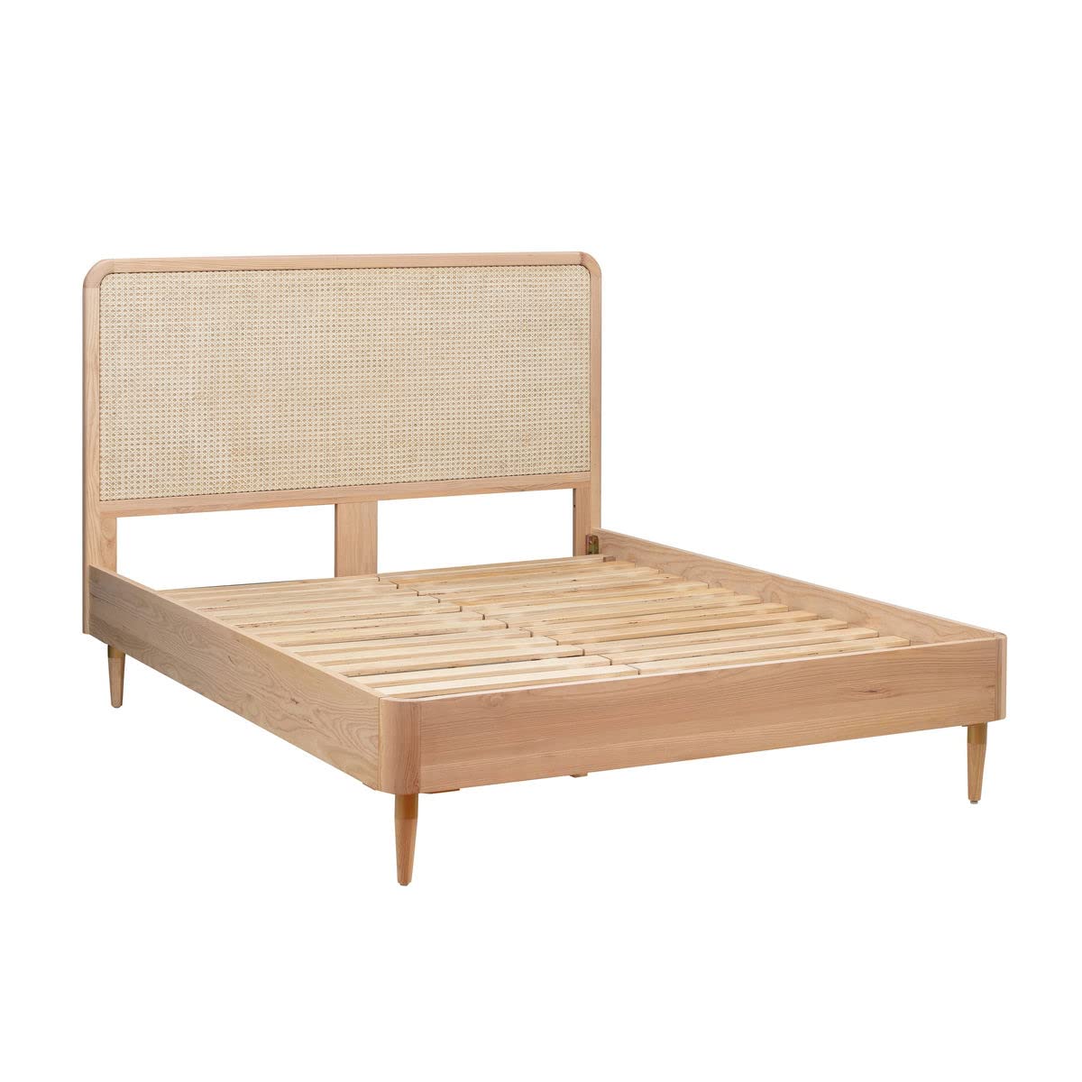 TOV Furniture Carmen Cane Bed in King WoodArtSupply