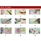 Paint by Numbers Kits for Kids 4-8, Paint by Numbers Kids with Frame, Owl Painting with Numbers Art Craft for Kid 8x8inch KOMI