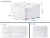 ONXE Makeup Organizer with Drawers,Large Capacity Perfume Organizer,Vanity,Bathroom,Bedroom Countertop Storage for Cosmetics, Perfume, Brushes, Eyeshadow, Skincare, Lipstick, Nail Polish ONXE