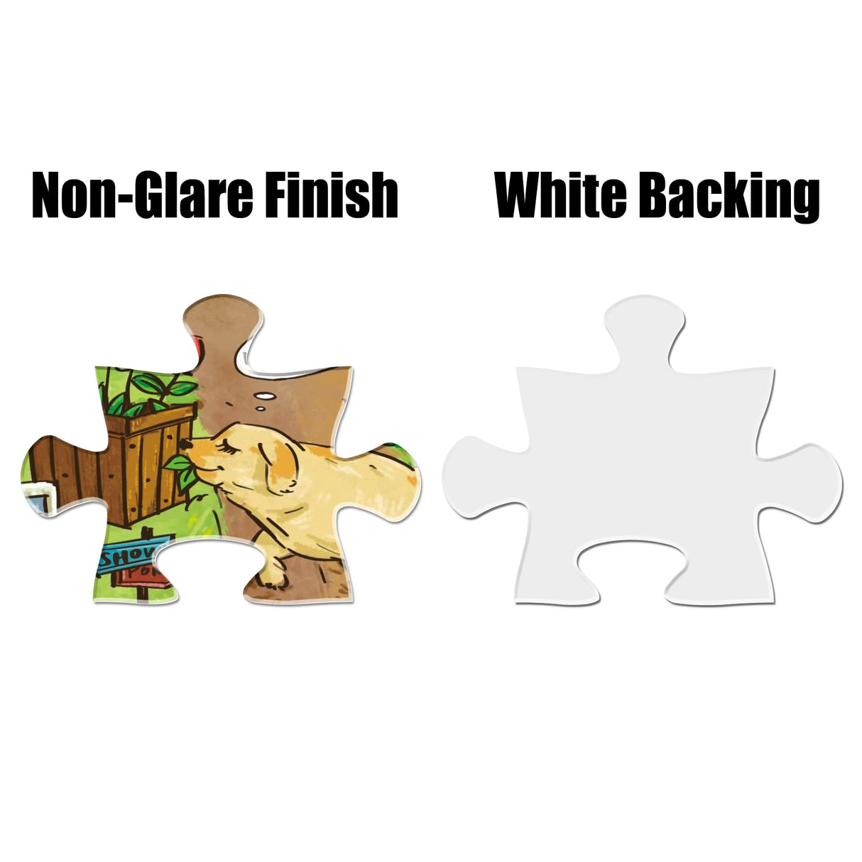 Antelope - 1000 Piece Puzzle for Adults, Dog Park Jigsaw Puzzles 1000 Pieces - 1000 Pieces High Resolution, Matte Finish, Smooth Edging, No Dust Leisure Animal Puzzle ANTELOPE