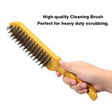 SPEEDWOX 6PCS MIG Welding Pliers Welding Hammer 2 Stainless Steel Metal Sheet Thickness Gauges 6 Row Wire Scratch Brush Storage Pouch Welding Tools Set SPEEDWOX