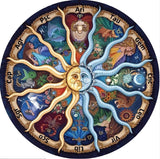 nerwawa 5D Diamond Painting Kits for Adults Full Drill The Twelve Constellations Embroidery Rhinestone Painting(21.65"x21.65"/55x55cm) Ariaden