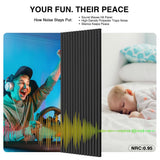 AKK-ART 2-Pack Wood Slat Wall Panel 47.2"x23.6"(15.5 sq ft)|Soundproof & Acoustic Wall Panels for Interior Decor & Ceiling|Wood Paneling Sheets for Home Theater & Living Room Mirage Black#22 AKK-ART