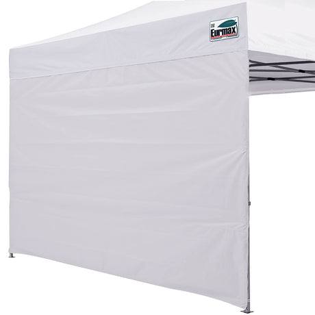 Eurmax USA Instant Canopy SunWall Tent Sidewalls for 10x10 Pop Up Canopy Tent,1 Pack Sidewall Only (White) Eurmax
