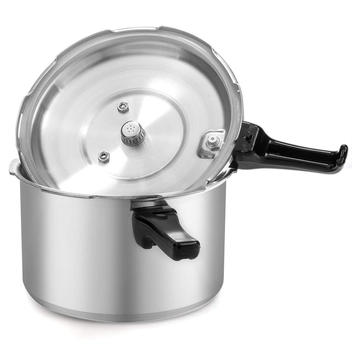 Barton 6Qt Pressure Canner w/Release Valve Aluminum Canning Cooker Pot Stove Top Instant Fast Cooking - WoodArtSupply