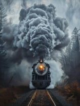 Diamond Art Painting Kits for Adults Old Steam Train Round Full Drill 5D Diamond Art Easy for Beginner Gems Cross Stitch Mosaic Craft Hobby Wall Art for Home Decor 30x40cm Generic