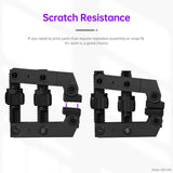 RESIONE High Precision 3D Printer Resin, K+ Resin - Stiff and Tough ABS-Like Resin for Low Water Absorption with Sharp Details and Scratch Resistance (K+ Pure Black 1KG) RI RESIONE