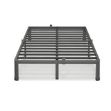 VIPSHOW 7 Inch King Size Bed Frame, 3500Lbs Heavy Duty Metal Platform with Round Corner Legs Mattress Slide Stopper, Steel Slat Support No Box Spring Needed, Noise Free, Non-Slip, Easy Assembly VIPSHOW