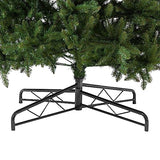 13ft. Artificial Slim Green Mountain Pine Christmas Tree with 1360 Warm White LED Lights and 3924 Bendable Branches Nearly Natural