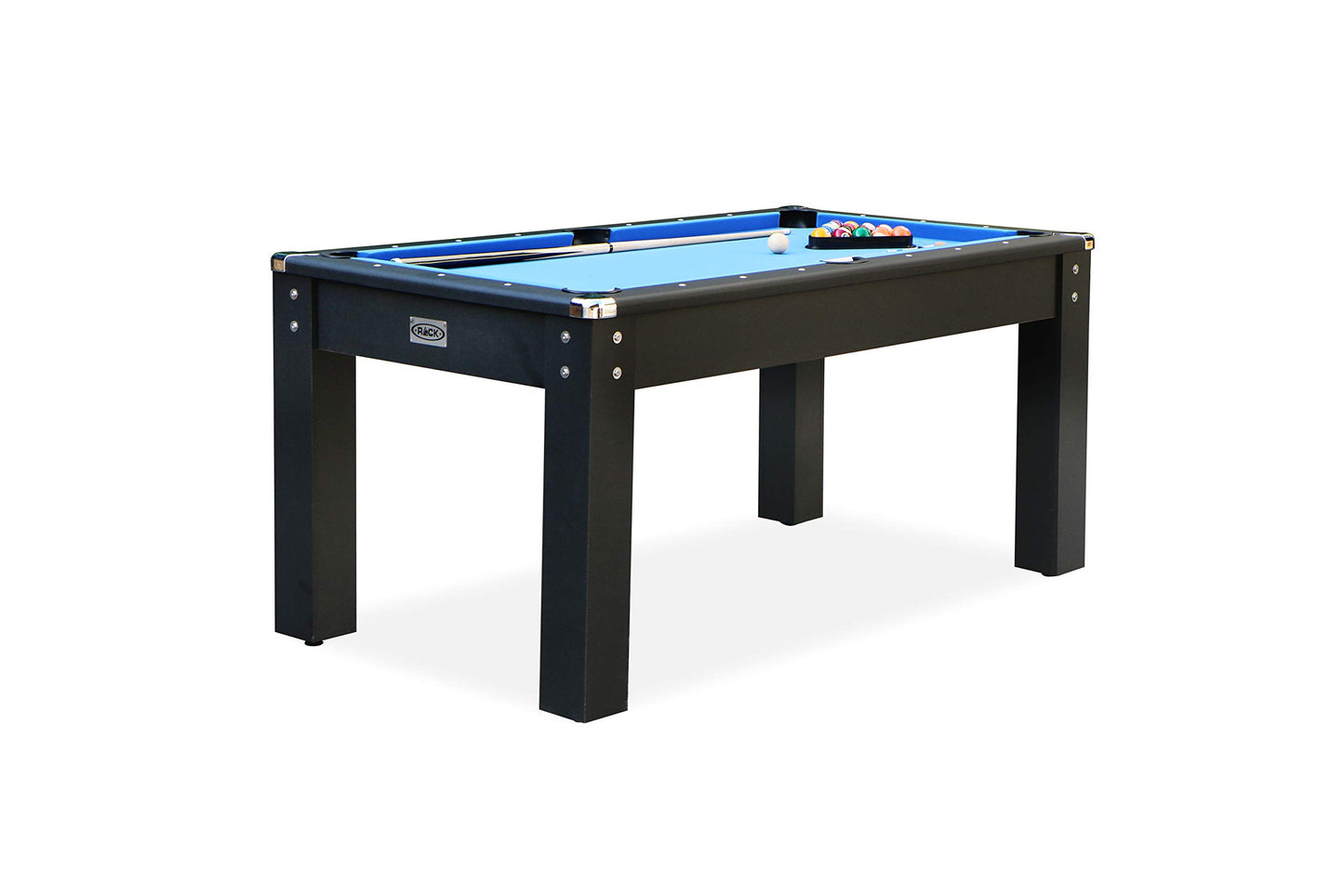 RACK Bolton 5.5-Foot Billiard/Pool Table (Black) - WoodArtSupply