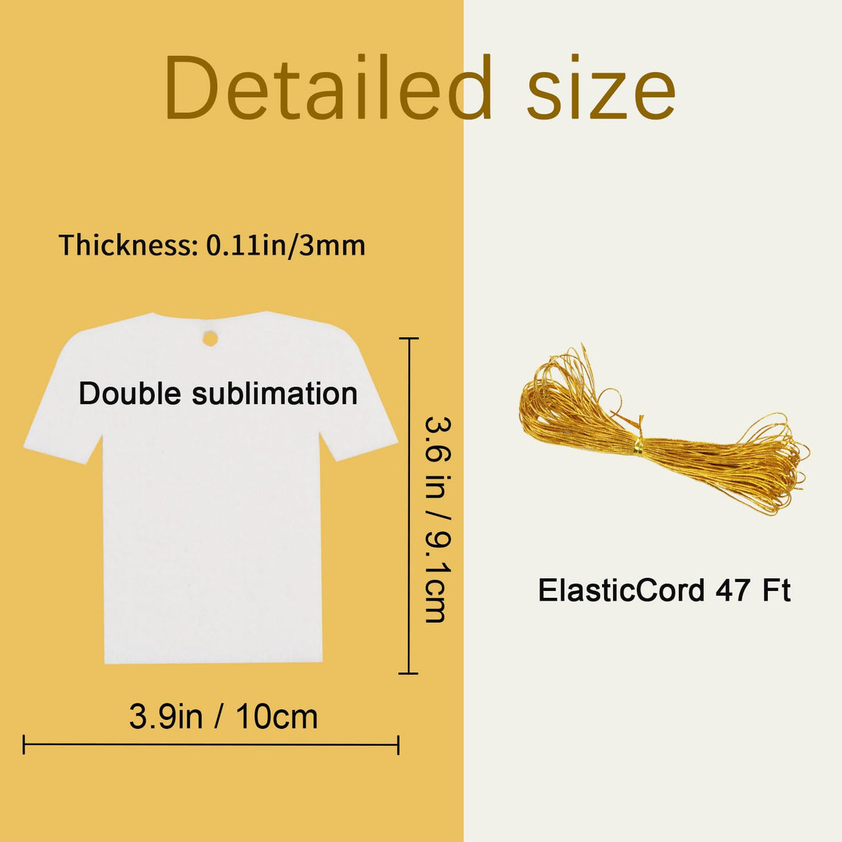 50 pcs Sublimation air fresheners Blanks ，Sublimation Blanks Products DIY Air Freshener for Car and Home Hanging Decoration Sublimation car freshener Blanks Sublimation Ornaments Blank GEKIXUTP