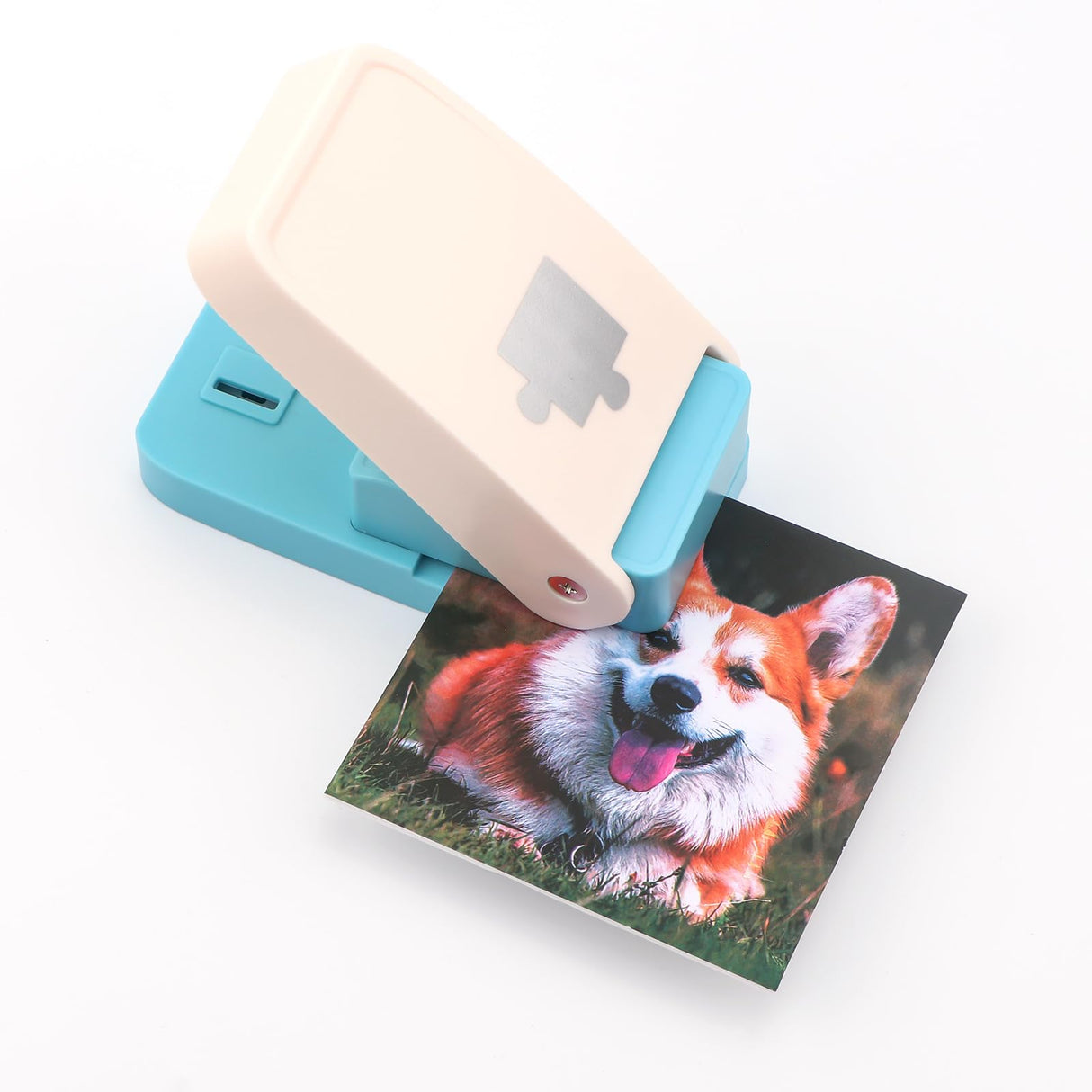 Briartw Puzzle Punch – Mini Puzzle Maker | Portable Puzzle Punching Machine | Create Custom Puzzles from Photos, Cardboard, & More (1" X 1" Pieces) Briartw