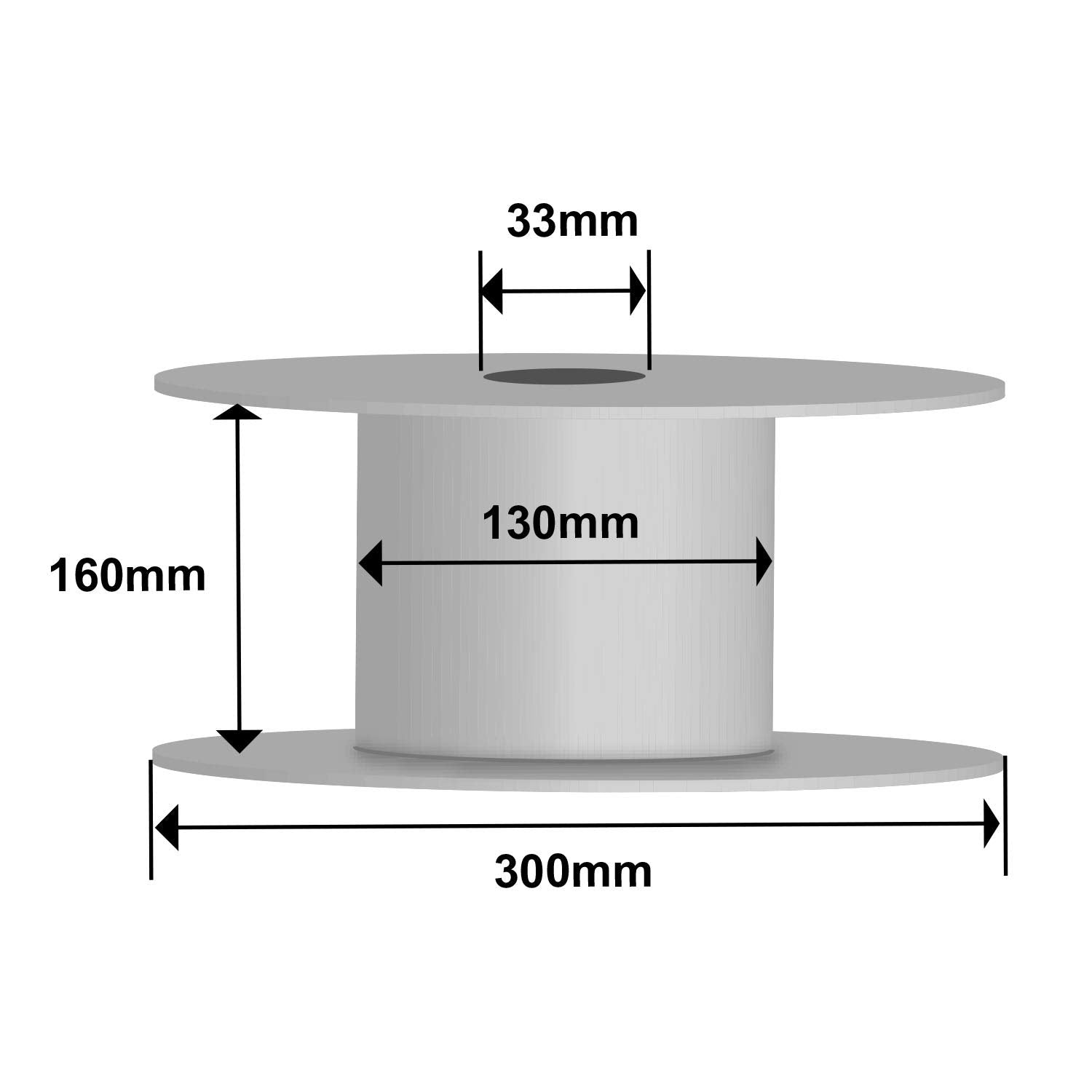 TIANSE PLA Filament 1.75mm PLA 3D Printer Filament, 5kg Cardboard Spool (11 lbs), Dimensional Accuracy +/- 0.03mm (Black 1-Pack) - WoodArtSupply