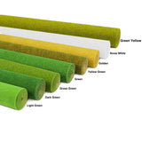 CP138 Artificial Model Grass Mat Trains Grass Green 40 x 100cm or 15.7"x 39"for Decoration Craft Scenery Model DIY Evemodel