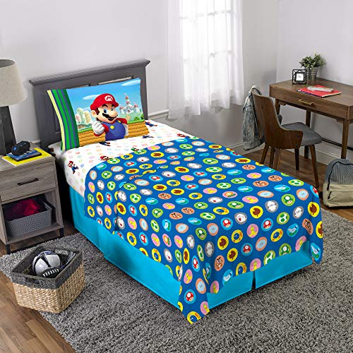 Franco Kids Bedding Super Soft Microfiber Sheet Set, Twin, Mario Franco