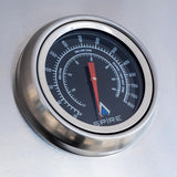 Spire 5-Burner Built-in Propane Gas Stone Island Grill w/Rear Burner, 63,000BTUs, 758 sq.in. Cooking Area, Convertible to Natural Gas, Pullout Trash Bin, 2 Halogen Light - 860-0032 Spire